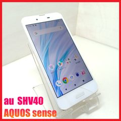 【4Gスマホ】au SHV40 AQUOS sense