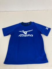送料無料★MIZUNO ミズノ★半袖Tシャツ　トップス★キッズ　子供　150 ジュニア★青　#81012sNj137