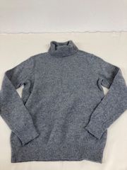 送料無料★UNIQLO ユニクロ★タートルネックニット　セーター　ウールニット★メンズ　Mサイズ★グレー　#81012sNj137