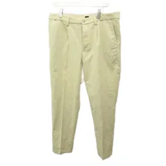ヒューゴボス HUGO BOSS パンツ 52 アイボリー 無地 フルレングス /RN ■ECD009