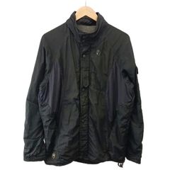 23区 オンワード樫山 ジャケット 上着 ジャンパー XL 黒 ブラック 無地 ハイネック 長袖 489794 RN ■ECD009