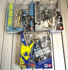 【未開封】 S.H.Figuarts 仮面ライダー 3体セッ ト Wルナトリガー/ 2号 THE NEXT /メテオストーム フィギュアーツ BANDAI バンダ イまとめ売り