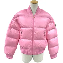 モンクレール MONCLER MERLAT ライトダウンジャケット ピンク ナイロン レディース ダウンジャケット