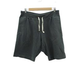 ビームスプラス BEAMS+ ショートパンツ スウェットパンツ ハーフパンツ 短パン L チャコールグレー 無地 /SY65 ■GY99