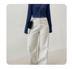 白グレー オーバーサイズ デニム 2XL 新品