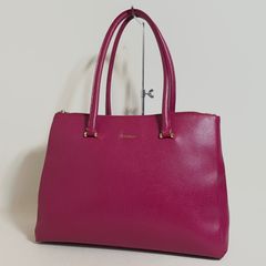 2607-231｜フルラ トートバッグ レザー ピンク