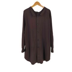 ノーアイディーブラック NO ID.BLACK 2WAY ロング SH 長袖 シャツ メンズ ONE SIZE 