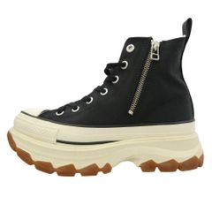 CONVERSE コンバース 1SF084 ALL STAR TREKWAVE NL Z HI オールスター トレックウエーブ ハイカットスニーカー オフホワイト系 ブラック系 24cm【極上美品】【中古】