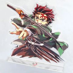 【中古】アクリルスタンド・アクリルパネル 竈門炭治郎 ビッグアクリルスタンド 「リアルWEBSHOPくじ＆WEBSHOPくじ 劇場版 鬼滅の刃 無限城編 第一章 猗窩座再来 隊士 竈門炭治郎 エンドロールイラスト」 A賞 C107グッズ