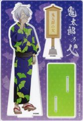 【中古】アクリルスタンド・アクリルパネル 鬼太郎の父 BIGイラストアクリルスタンド 「映画 鬼太郎誕生 ゲゲゲの謎 Autumn Vacation Cafe 2024×and GALLERY」