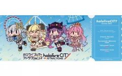 【中古】キャラカード ホロライブ4期生 「バーチャルYouTuber ホロライブ hololiveCITY ATTRACTIONS チケット風カード」