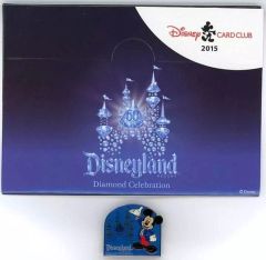 【中古】バッジ・ピンズ ミッキー ピンバッジ(2015年度ver.) 「ディズニー」 JCBディズニーカードクラブ限定記念グッズ