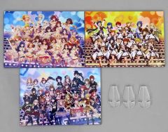【中古】アクリルスタンド・アクリルパネル [単品] 集合 A5アクリルパネル3種セット 「Blu-ray 異次元フェス アイドルマスター ラブライブ!歌合戦 アイドルマスター仕様アソビストア特装版」 同梱特典
