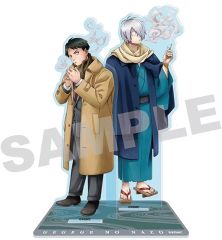 【中古】アクリルスタンド・アクリルパネル 2.鬼太郎の父＆水木＜煙草＞ アクリルスタンド 「鬼太郎誕生 ゲゲゲの謎」