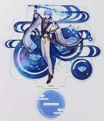 【中古】アクリルスタンド・アクリルパネル 神里綾人 エフェクトアクリルスタンド～稲妻～ 「原神×GiGO・セガのお店 第3弾」 GiGO・セガ限定
