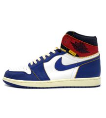 ナイキ NIKE × ユニオン UNION 【 AIR JORDAN 1 HIGH OG BV1300 146 】 エア ジョーダン 1 ハイ オージー ストーム ブルー バーシティ レッド スニーカー f32642