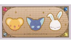 【中古】ノート・メモ帳 ケロちゃん＆スッピー＆モモ ブック型メモ(コスメ風メモコレクション) 「タイトーくじ カードキャプターさくら～クリアカード編～ さくらのときめく魔法」 F賞