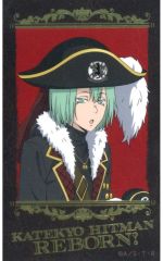 【中古】キャラカード フラン 「TVアニメ『家庭教師ヒットマンREBORN!』×animatecafe(パイレーツ) トレーディング箔押しカード」
