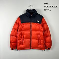 THE NORTH FACE NUPTSE DOWN JACKET L ND91308 ノースフェイス 定番 ヌプシ ダウンジャケット アウトドア オレンジ
