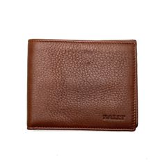 【楠本質店/元住吉】バリー　BALLY　二つ折り札入れ　財布　茶革　ブラウン　レザー　メンズ