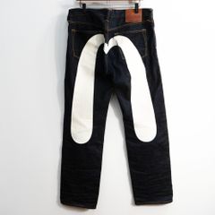 雰囲気抜群/濃紺】EVISU 【LOT.2000 デニムパンツ】31×34 カモメ