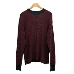 ALEXANDER WANG(アレキサンダーワン) 長袖セーター サイズS レディース美品 ボルドー×黒