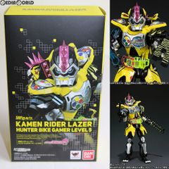 魂ウェブ商店限定 S.H.Figuarts(フィギュアーツ) 仮面ライダーレーザー ハンターバイクゲーマー レベル5 仮面ライダーエグゼイド 完成品 可動フィギュア バンダイ
