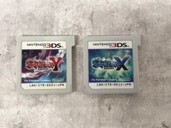 053 ニンテンドー 3DS ソフト ポケットモンスター　X Y 2個セット ソフトのみ【T0455-004】