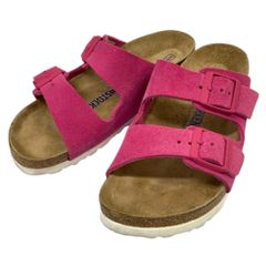 BIRKENSTOCK ビルケンシュトック アリゾナ スエードレザー サンダル サイズ36 23cm ピンク レディース 春 夏 中古 古着 USED 美品