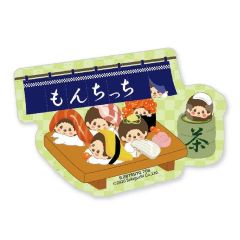 【中古】シール・ステッカー モンチッチくん＆モンチッチちゃん(寿司) 「モンチッチ モバイルステッカーコレクション」