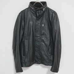 UNIVERSAL FREAK'S　羊革 シングルライダース ブラック M