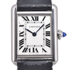 カルティエ CARTIER WSTA0042 タンク マスト シルバー クォーツ レディース 美品 保証書付き 腕時計 M#150983