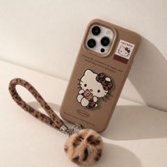 hellokitty iPhone16ケース ストラップ付き iphoneケース ハローキティ スマホケース iphone15proケース iphone14ケース iPhone13ケース iPhone12ケース iphone16-12 xzjhdfy#