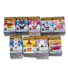 BANDAI あつまれアンパンマン P64 それいけ！アンパンマン 2019年クリスマス 全9種コンプリート ソフビ 指人形 食玩