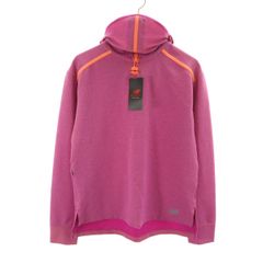 未使用 NEW BALANCE ニューバランス トレーニング 長袖 パーカー S パープル メンズ 古着