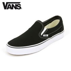 【26.0cm～29.0cm】バンズ スリッポン メンズ 正規販売店 VANS シューズ クラシックスリッポン VANS CLASSIC SLIP-ON BLACK VN000EYEBLK
