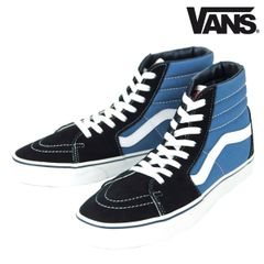 【26.0cm～29.0cm】バンズ メンズ スニーカー 正規販売店 VANS スケートハイ 靴 VANS SK8-HI NAVY VN000D5INVY