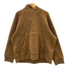 graphpaper グラフペーパー GU183-70100 ボア フリースパーカー size1/ブラウン