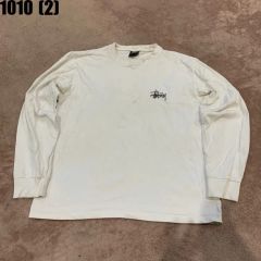 STUSSY 長袖Tシャツ 白 1010