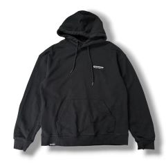 GROOVE RHYME(グルーヴライム) ブラック座標 ロゴ オーバーサイズ フーディー Tシャツ L