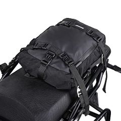 Rhinowalk バイク用 シートバッグ 10L 防水 ツーリングバッグ 大容量 サドルバッグ 耐荷重 多機能 取り外し可能 撥水加工 自転車 バイクアクセサリー ブラックts 5510d69f