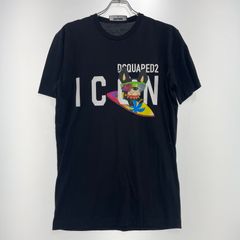 【中古品】 DSQUARED2 ディースクエアード ICON S/S TEE S79GC0064 S23009 アイコン ショートスリーブ Tシャツ 半袖 トップス 【151-261012-yo-12-teih】