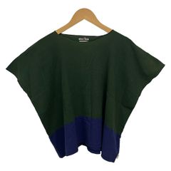 SOU・SOU(ソウソウ) 半袖カットソー レディース美品 カーキ×パープル 貫頭衣