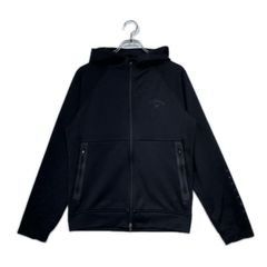 中古 メンズ キャロウェイ Callaway パーカー M ブラック 黒 フルジップ ダブルジップ