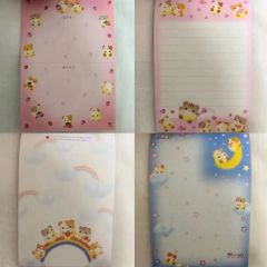 4枚 バラ売り ウール ゴー 古典ハムちゃん 下イチャン A6 メモ帳 4種セット