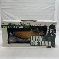 【中古】未開封)BANPREST 一番くじ A賞 ルパン＆モデルカー フィギュア ルパン三世[19]