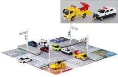 【中古】おもちゃ トミカギフト トミカタウンと遊ぼう! 信号＆交差点セット