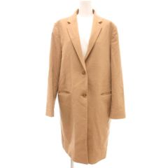 ユニクロ UNIQLO ウール カシミヤ チェスターコート アウター XL ベージュ 無地 長袖 /NX ■ECF009