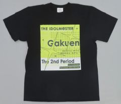 【中古】Tシャツ ロゴ 公式Tシャツ ブラック Lサイズ 「学園アイドルマスター The 2nd Period」