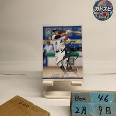 2021 BBM 1st Version 荻野貴司 ホロ箔サイン 千葉ロッテマリーンズ
